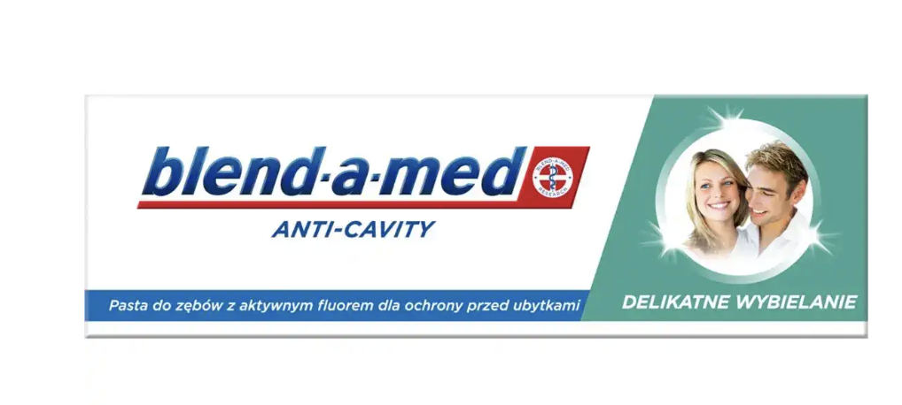 Паста зубна 47418 BLEND_A_MED Анти-Карієс Ніжне Відбілювання 75мл